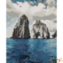 Schilderen op nummer Capri eiland Italie