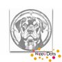 DOT Painting Dog - Rottweiler