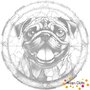 DOT Painting Dog - Pug