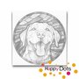 DOT Painting Hond - Labrador Retriever