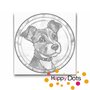 DOT Painting Dog - Jack Russell