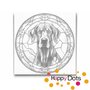 DOT Painting Hond - Deense Dog 02