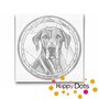 DOT Painting Dog - Great Dane 01