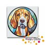 Schilderen op nummer Hond - Coonhound