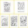 DOT Painting Colouring Book Summer
