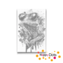 DOT Painting Crazy Animals - Chamäleon