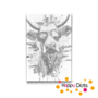 DOT Painting Crazy Animals - Kuh