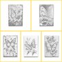 DOT Painting Malbuch Blumen mit Schmetterlingen