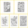 DOT Painting Malbuch Blumen mit Schmetterlingen