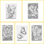 DOT Painting Malbuch Blumen mit Schmetterlingen
