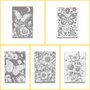 DOT Painting Malbuch Blumen mit Schmetterlingen