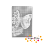 DOT Painting Blumen mit Schmetterlingen 20