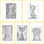 DOT Painting Kleurboek Katten